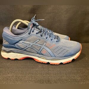 Asics Gel-Kayano 24 Women's Blue Running Shoes US 8 Sneakers T749N